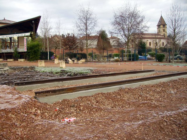Travaux du port décembre 2008-09