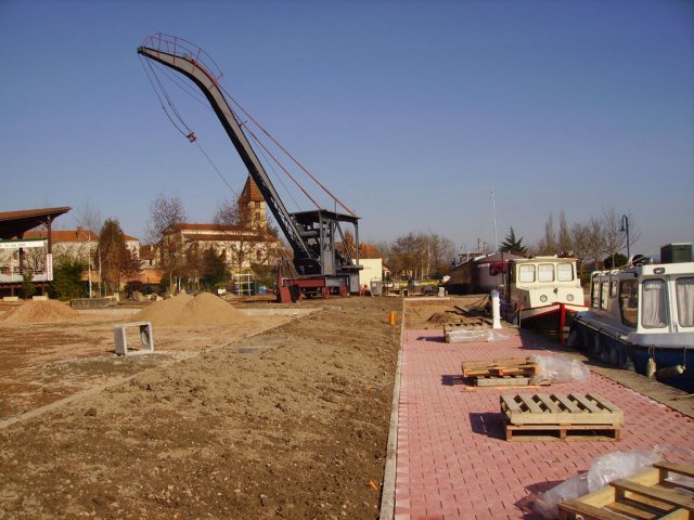 Travaux du port février 2009-11